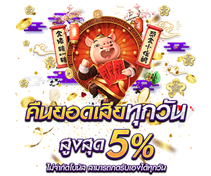 คืนยอดเสีย สูงสุด 5%